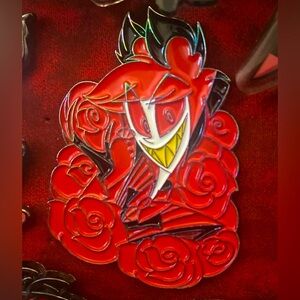 Hazbin Hotel Alastor Rainbow Pin